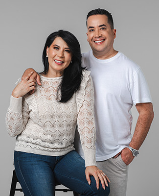 Raúl y Olga Marroquín